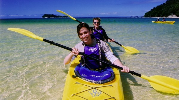 Sea kayaking